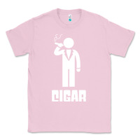 Bubblegum Pink cigar smoker Classic Tee - linhVisuals