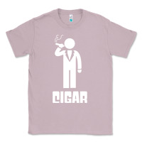 Lilac cigar smoker Classic Tee - linhVisuals