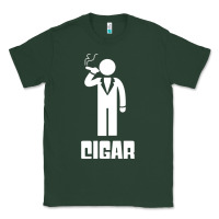 Sports Green cigar smoker Classic Tee - linhVisuals