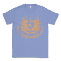 Colony Blue twin tiger sak yant tattoo muay thai thailand martial art tank top Classic Tee - linhVisuals