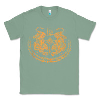 Sage twin tiger sak yant tattoo muay thai thailand martial art tank top Classic Tee - linhVisuals