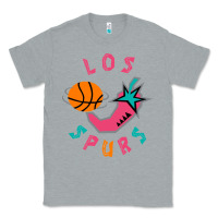 Heather Grey Los Spurs Classic Tee - linhVisuals