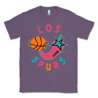 Lavender Los Spurs Classic Tee - linhVisuals