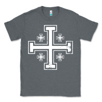 Crusader Cross Of Jerusalem Knights Templa Classic Tee | Teevron