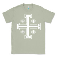 Matcha crusader cross of jerusalem knights templa Classic Tee - linhVisuals