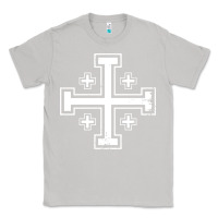 Moon Dust crusader cross of jerusalem knights templa Classic Tee - linhVisuals