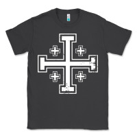 Smoke crusader cross of jerusalem knights templa Classic Tee - linhVisuals