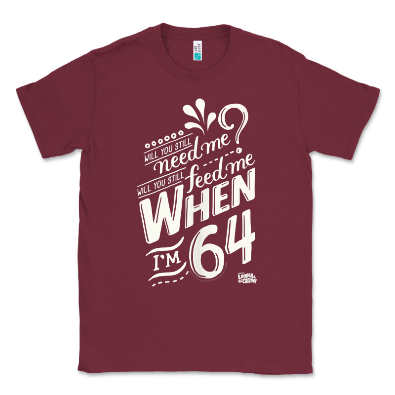 Lyrics By Lennon And Mccartney   When I'm 64 Tank Top Classic Tee by linhVisuals | Teevron
