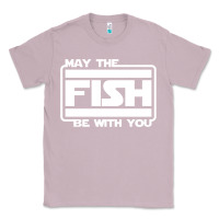 Lilac May The Fish Be With You Fishing3 Classic Tee - linhVisuals