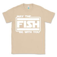 Mushroom May The Fish Be With You Fishing3 Classic Tee - linhVisuals