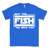 True Royal May The Fish Be With You Fishing3 Classic Tee - linhVisuals