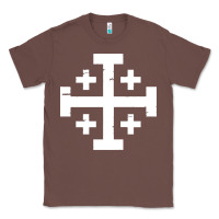 Chestnut crusader cross of jerusalem Classic Tee - linhVisuals