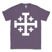 Lavender crusader cross of jerusalem Classic Tee - linhVisuals