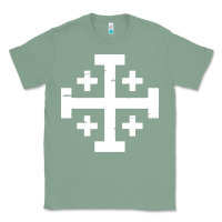 Sage crusader cross of jerusalem Classic Tee - linhVisuals