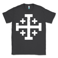 Smoke crusader cross of jerusalem Classic Tee - linhVisuals