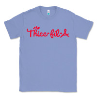 Colony Blue women funny thicc thick fil a curvy women girlfriend premium t shirt Classic Tee - linhVisuals