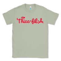 Matcha women funny thicc thick fil a curvy women girlfriend premium t shirt Classic Tee - linhVisuals
