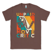 Chestnut unpaid movie critic shirt film cinema motion picture fan t shirt Classic Tee - linhVisuals