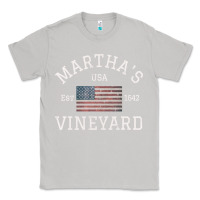 Moon Dust martha's vineyard massachusetts american flag usa vintage pullover hoo Classic Tee - linhVisuals