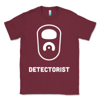 Burgundy detectorist Classic Tee - linhVisuals