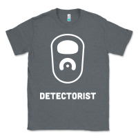 Charcoal Heather detectorist Classic Tee - linhVisuals