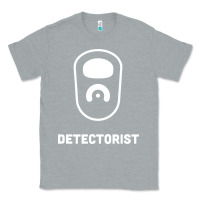 Heather Grey detectorist Classic Tee - linhVisuals