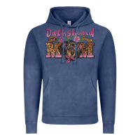Vintage Denim dachshund mom Vintage Hoodie - BarkalooDesign