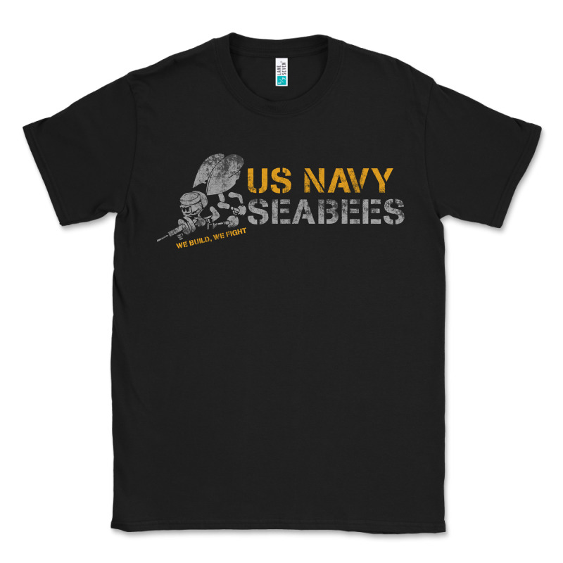 Us Navy Seabees We Build, We Fight Us Navy Sweatshirt Classic Tee by linhVisuals | Teevron