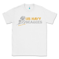 White us navy seabees we build, we fight us navy sweatshirt Classic Tee - linhVisuals