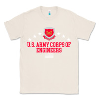 Natural us army corps of engineers (usace) pullover hoodie Classic Tee - linhVisuals