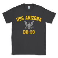 Smoke uss arizona bb 39 battleship t shirt Classic Tee - linhVisuals