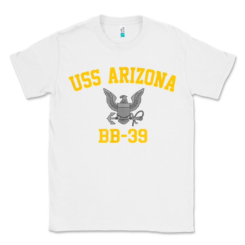 Uss Arizona Bb 39 Battleship T Shirt Classic Tee by linhVisuals | Teevron