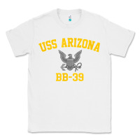 White uss arizona bb 39 battleship t shirt Classic Tee - linhVisuals