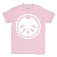 Bubblegum Pink distressed midi plug synthesizer Classic Tee - linhVisuals