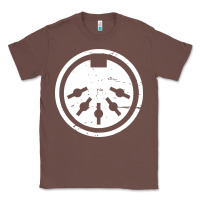Chestnut distressed midi plug synthesizer Classic Tee - linhVisuals