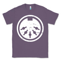 Lavender distressed midi plug synthesizer Classic Tee - linhVisuals