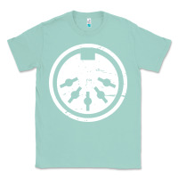 Seafoam distressed midi plug synthesizer Classic Tee - linhVisuals
