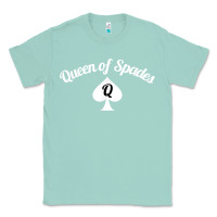 Seafoam queen of spades clothes for women   qos tee t shirt Classic Tee - linhVisuals
