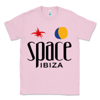 Bubblegum Pink Space Ibiza Classic Tee - linhVisuals