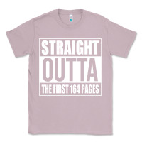 Lilac Straight Outta The First 164 Pages Classic Tee - linhVisuals