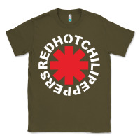 Army Green the white hot peppers Classic Tee - linhVisuals