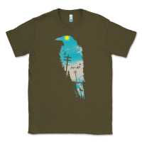 Army Green raven t  shirt the raven t  shirt Classic Tee - linhVisuals