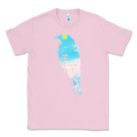Bubblegum Pink raven t  shirt the raven t  shirt Classic Tee - linhVisuals