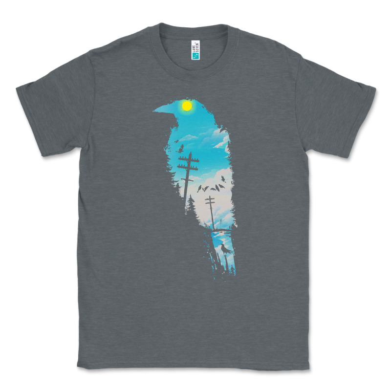 Raven T  Shirt The Raven T  Shirt Classic Tee by linhVisuals | Teevron