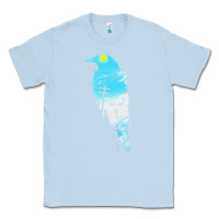 Dusty Blue raven t  shirt the raven t  shirt Classic Tee - linhVisuals