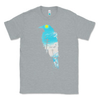 Heather Grey raven t  shirt the raven t  shirt Classic Tee - linhVisuals