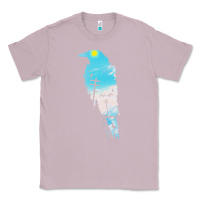 Lilac raven t  shirt the raven t  shirt Classic Tee - linhVisuals