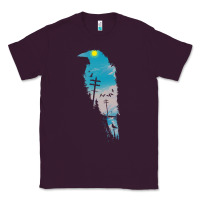 Plum raven t  shirt the raven t  shirt Classic Tee - linhVisuals
