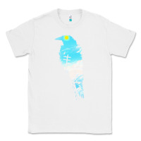 White raven t  shirt the raven t  shirt Classic Tee - linhVisuals