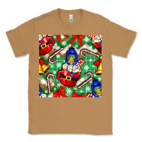 Toasted Coconut christmas coffee cups bell and candy cane with leopard and plaid Classic Tee - BundleAndBundleShop